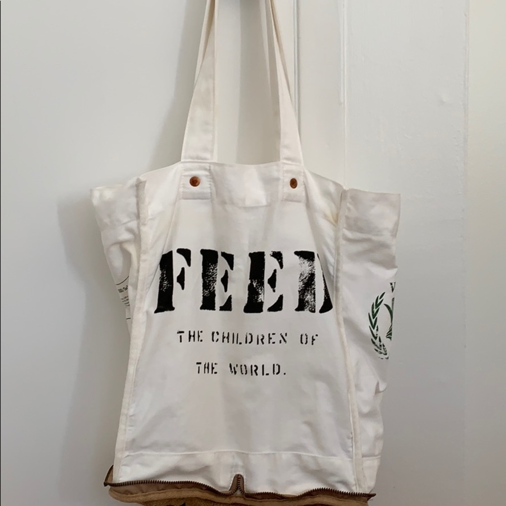 FEED 100 packable zip tote